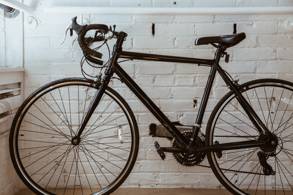 black bicycle