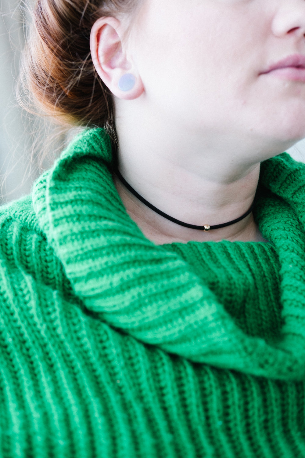 black velvet choker necklace