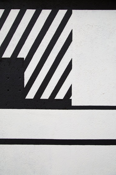 Black White Concrete Background