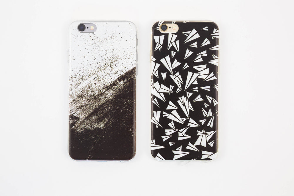 black and white iphone cases