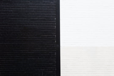 black white wall