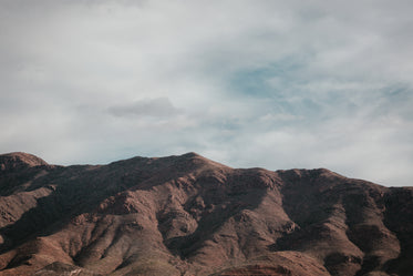 blue breakthrough over mountains