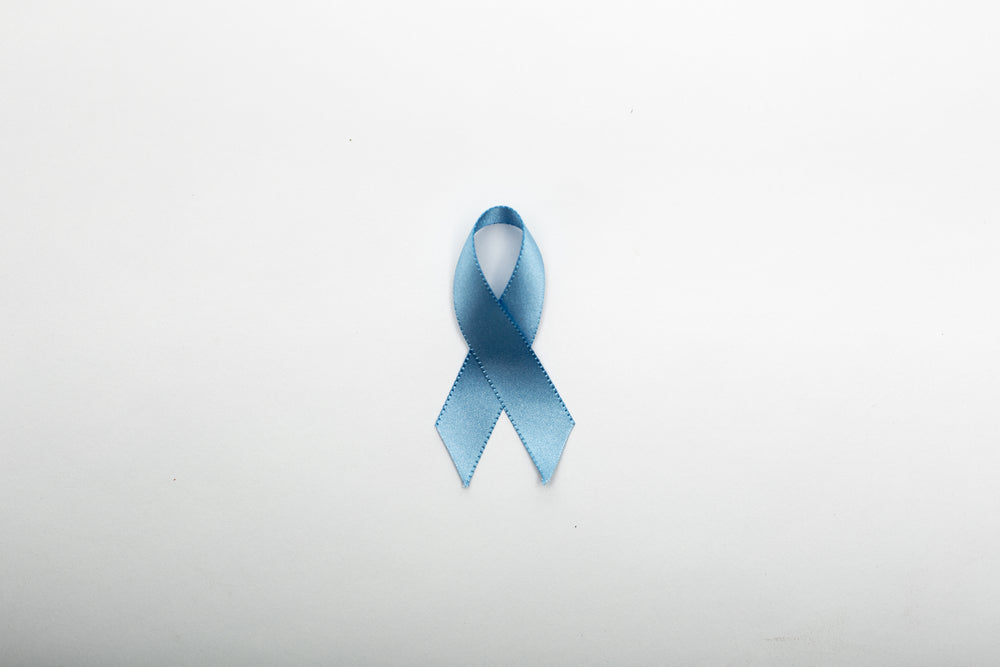 blue ribbon centered