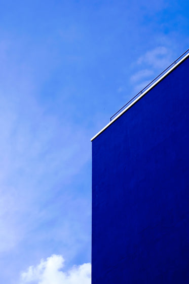 blue sky and building