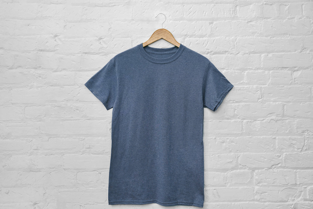 blue t-shirt
