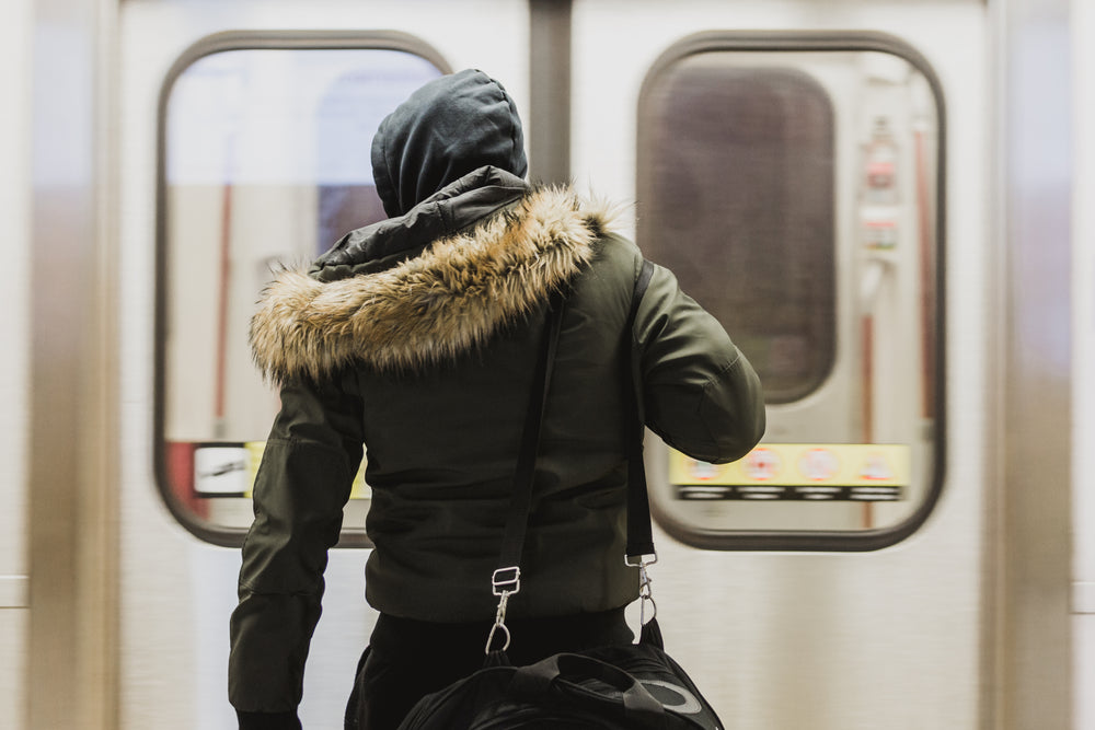 boarding subway