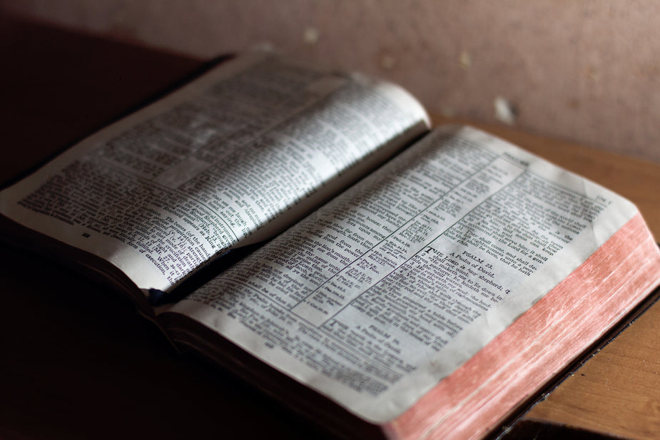Layed Open Book Browse Free HD Images of Book Laid In Focus Open On A Wooden Table