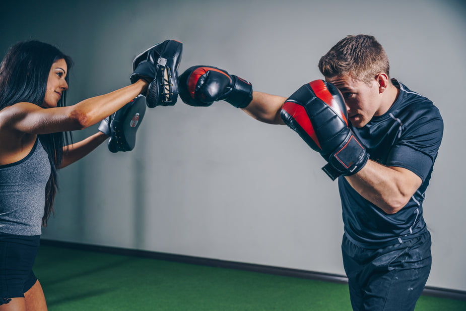 Browse Free HD Images of Boxing Practice