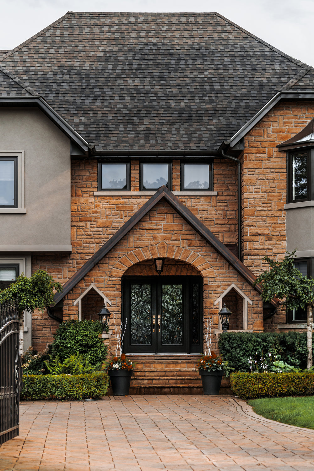 brick home exterior