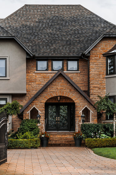 brick home exterior