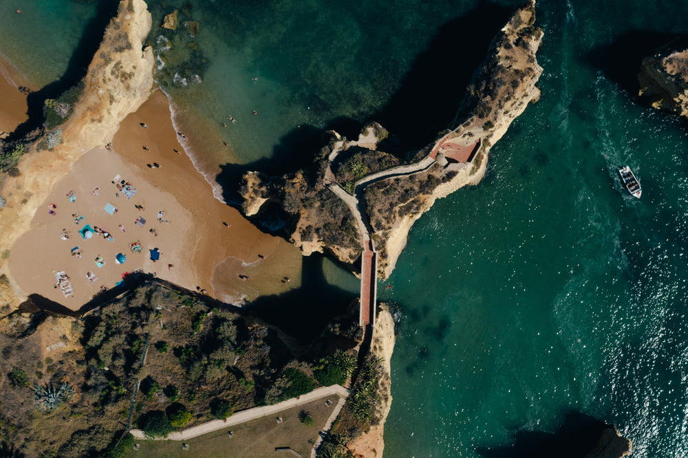 bridge to off shore rock