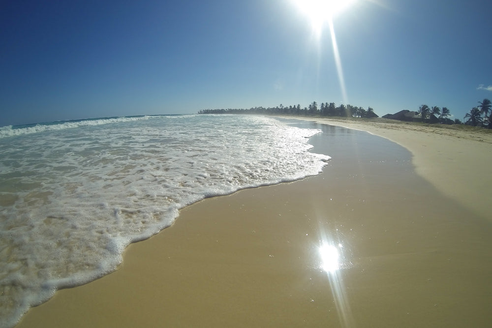 bright beach tide