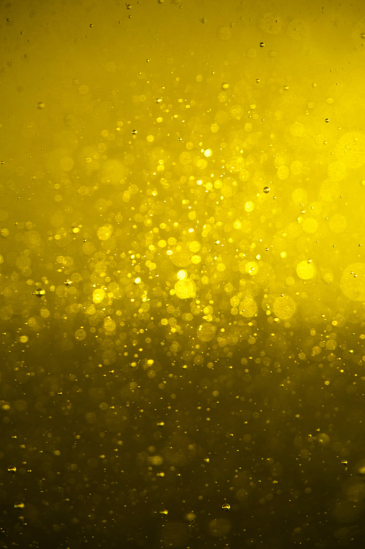 Bright Golden Oil Closeup Texture