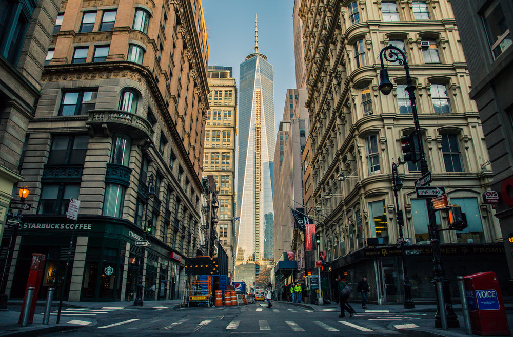 buildings downtown manhattan nyc