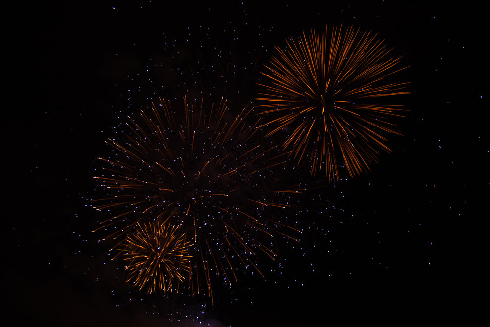 bursting fireworks