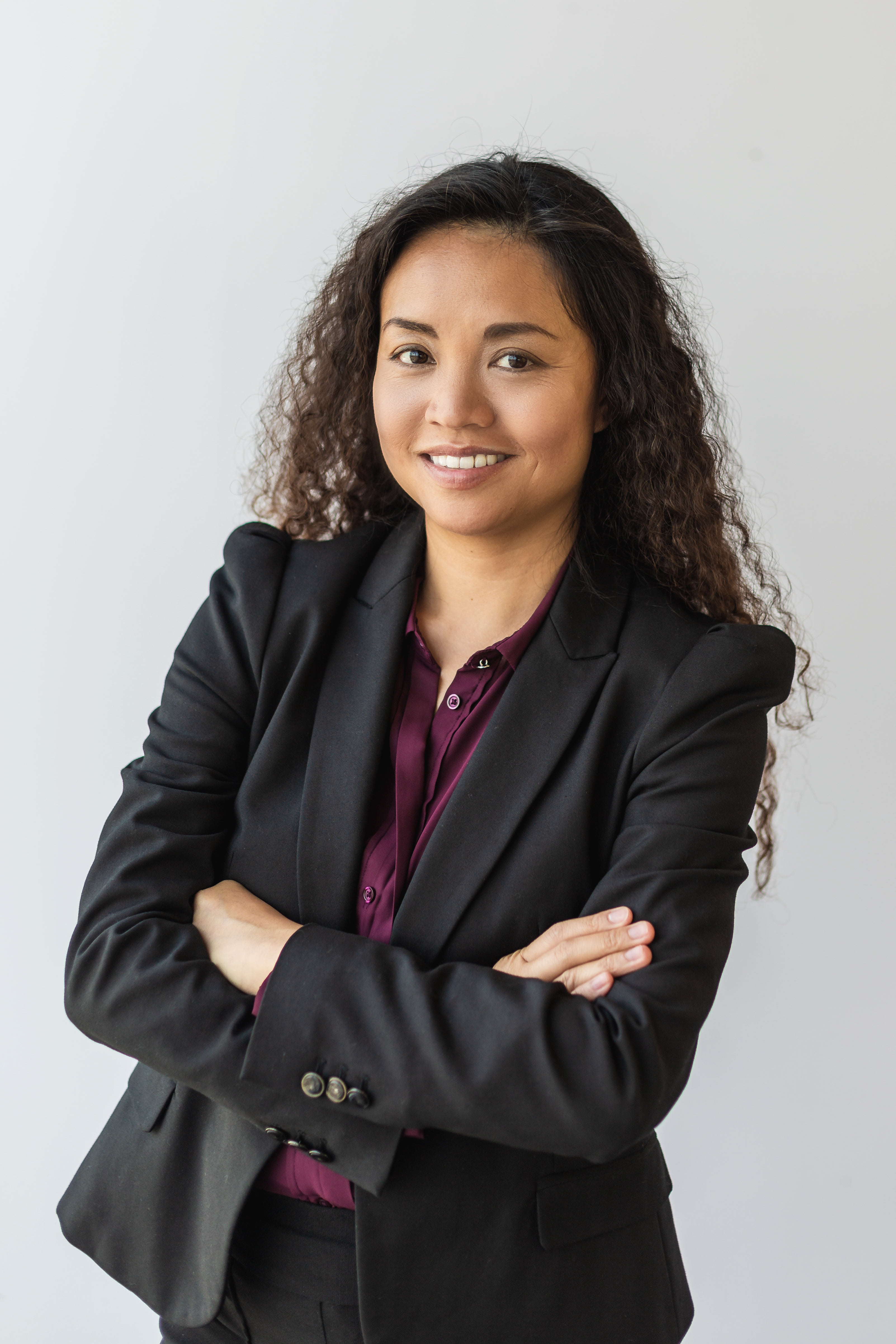 Business Woman Vertical Crop Portrait