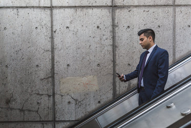 businessman working on phone