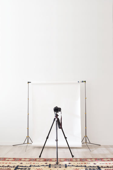 camera with back drop