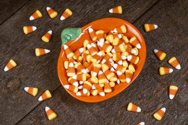 Picture of Candy Corn In Dish — Free Stock Photo