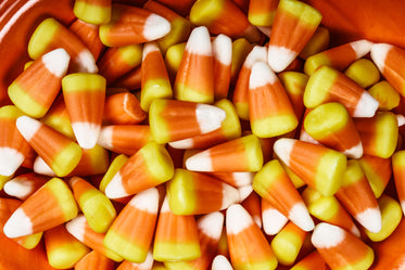 candy corn pile
