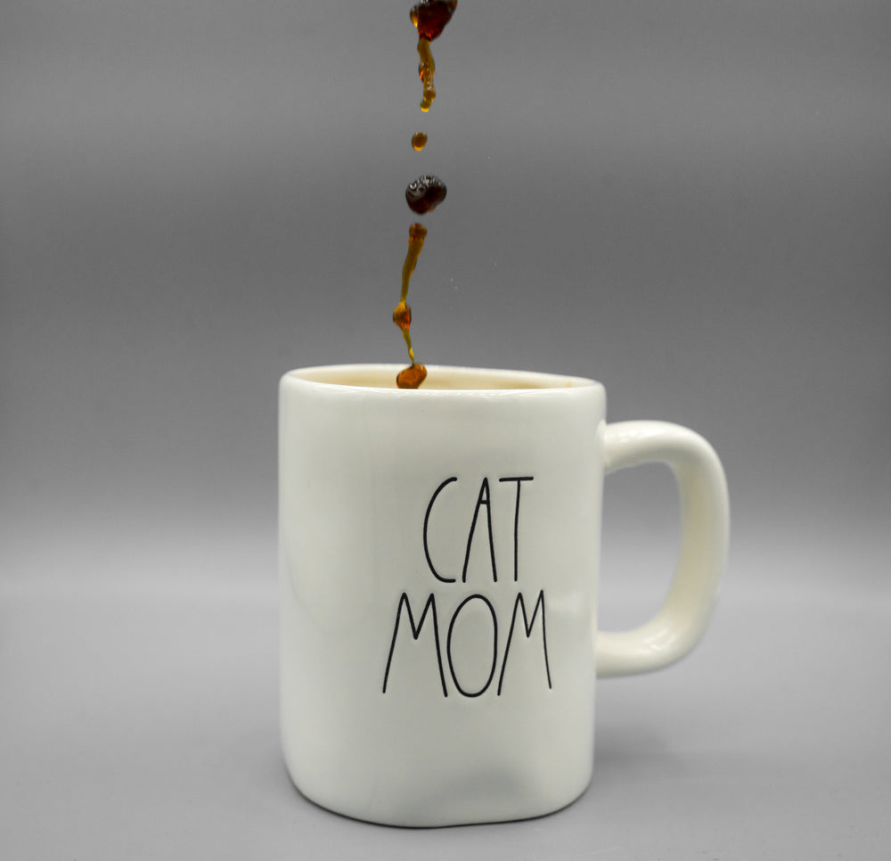 "cat mom" coffee mug