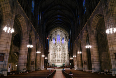 cathedral with dim light