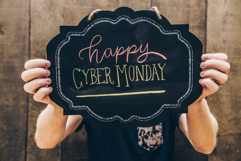 celebrate cyber monday savings