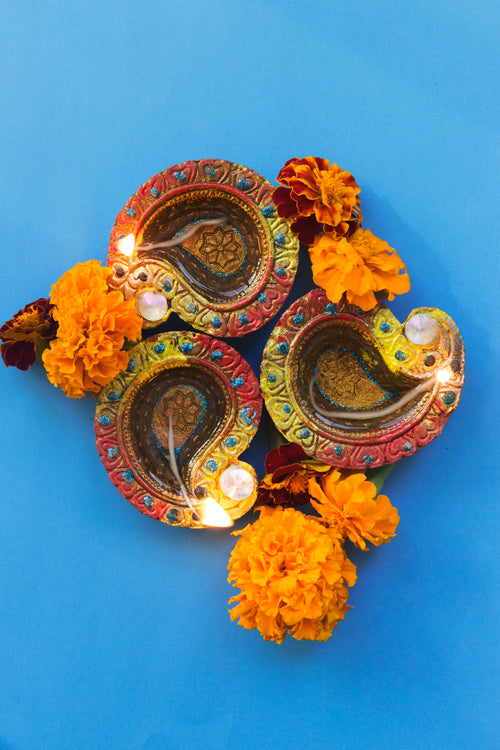 celebration of diwali