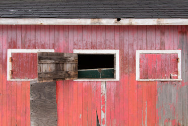 charming red barn