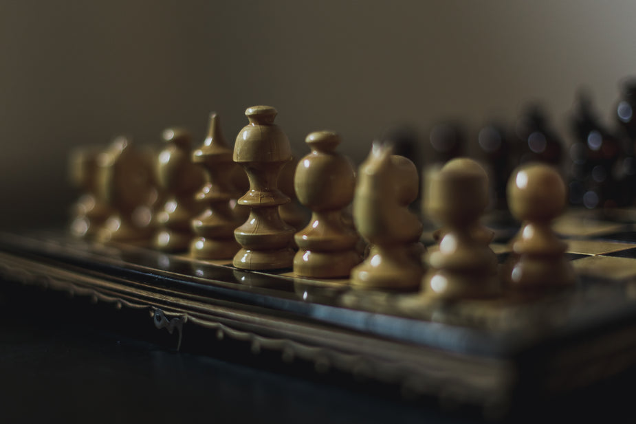 Close-up of a Chess Board · Free Stock Photo