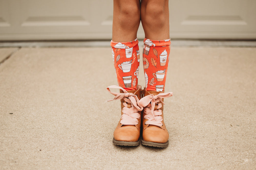 childs shoes and socks