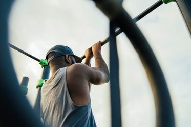 chin ups at the park