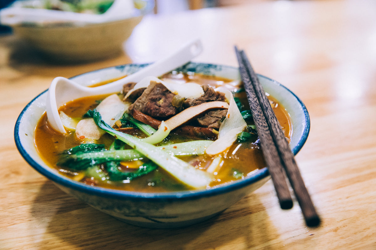 chinese beef and veggie soup