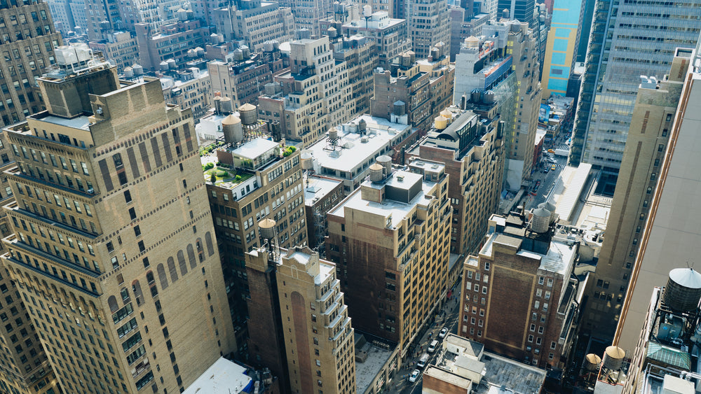 city from above