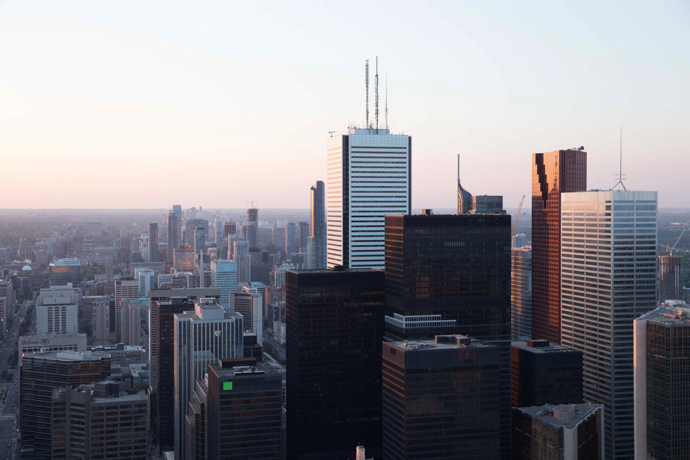 city skyscrapers & towers