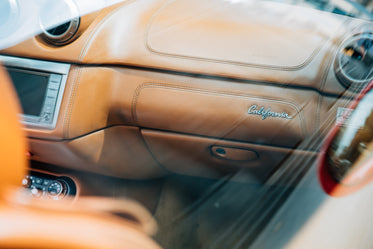 classic car glove box