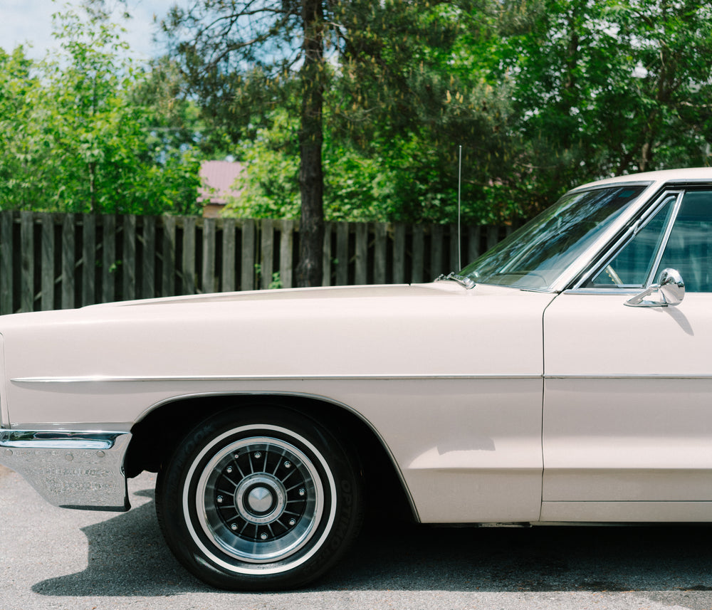 classic car parked