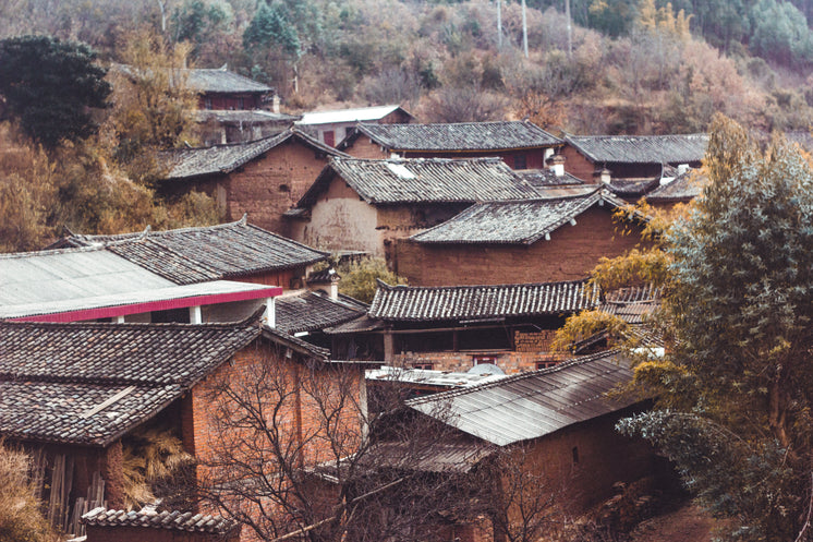 Clay Rooftops In China