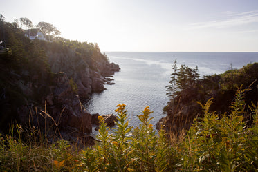 cliffside house