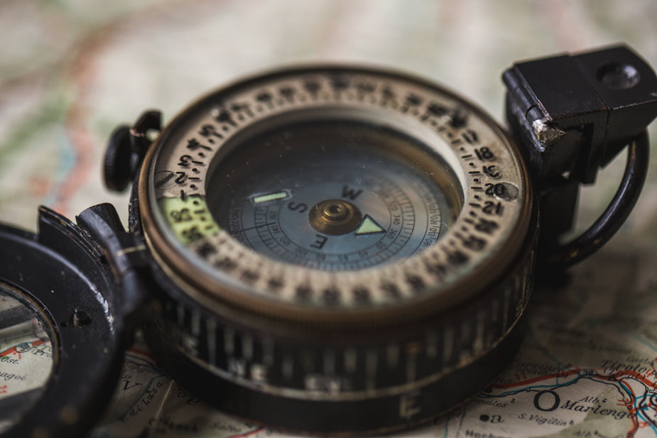 Free Close Up Of A Compass Photo — High Res Pictures