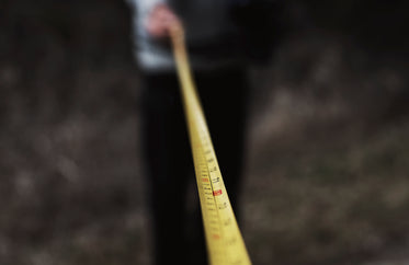 close up of a tape measure