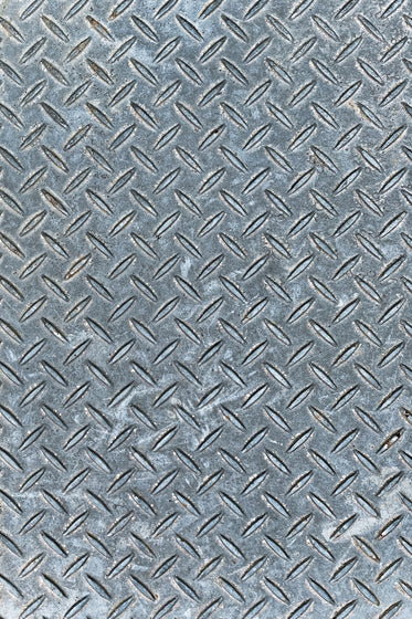 close up texture of metal criss cross tread