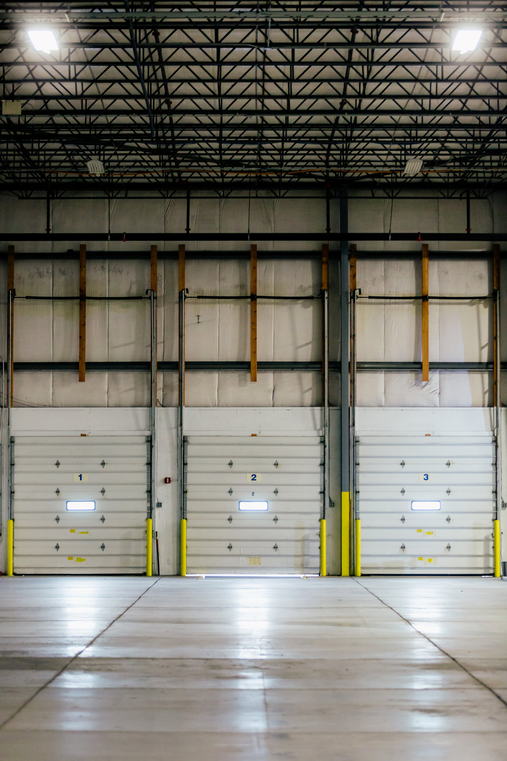 closed loading bays