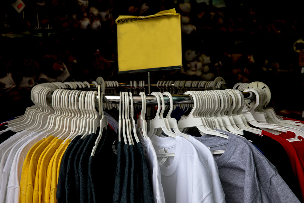 Cloth Hangers Shirts. Image & Photo (Free Trial)