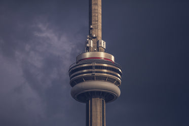 cn tower closeup