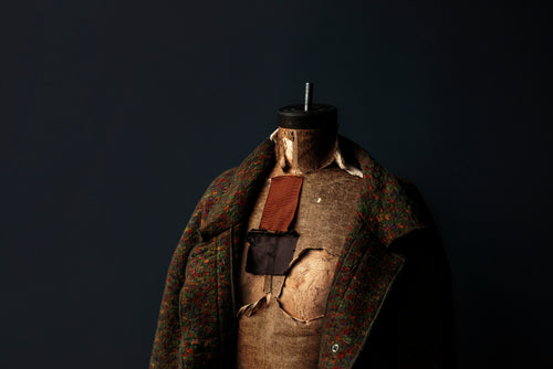 coat on sewing body form