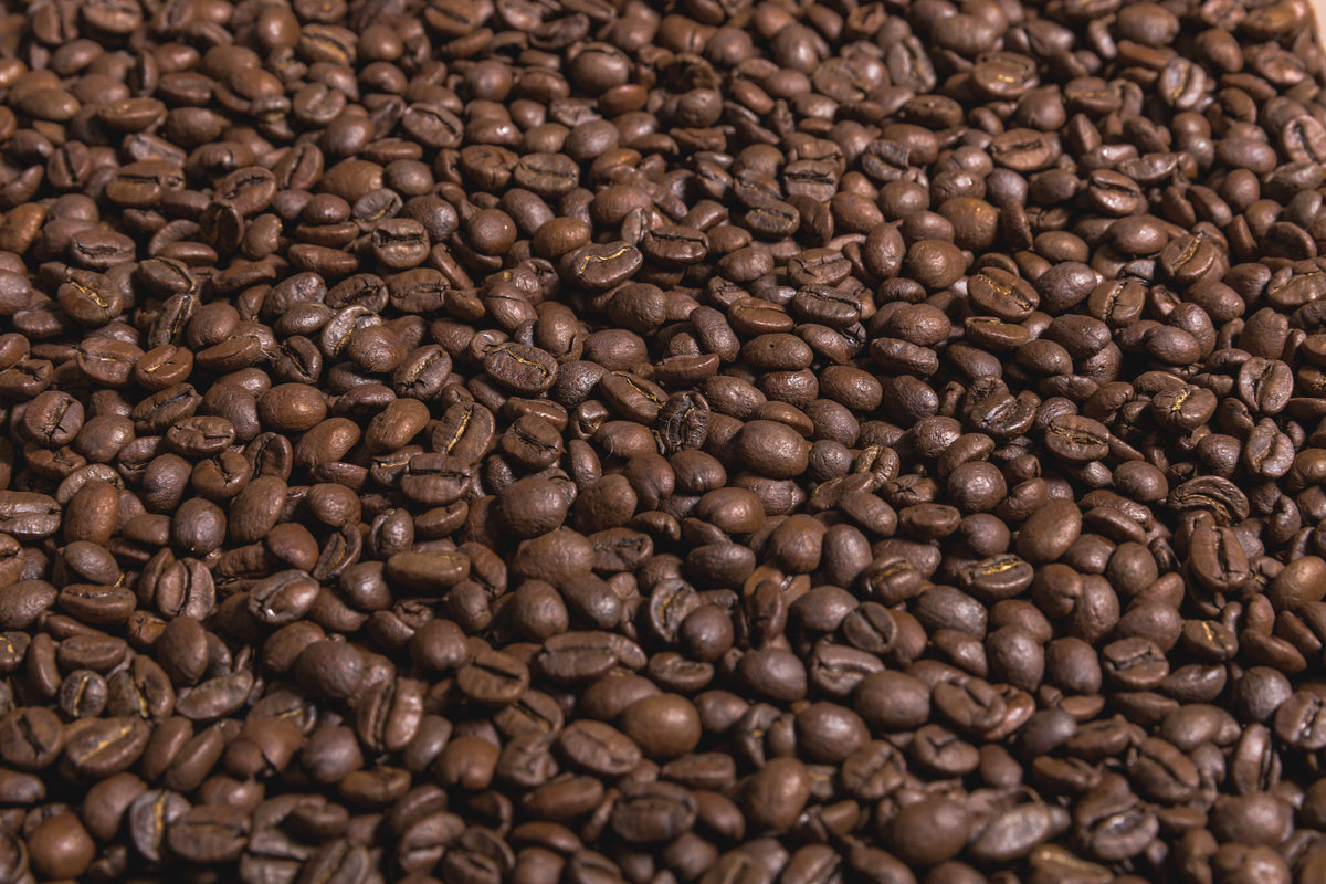 coffee beans flat sideangle
