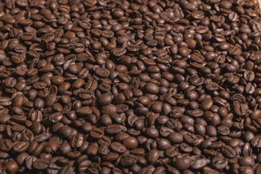coffee beans flat sideangle
