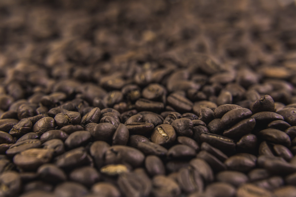 咖啡豆的纹理