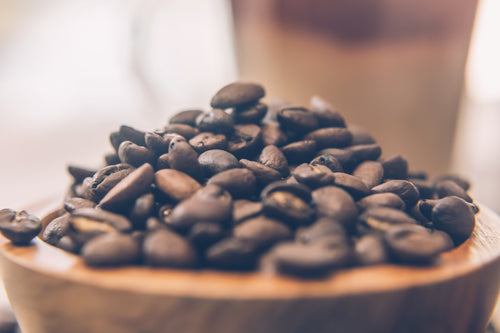 bowl of coffee beans